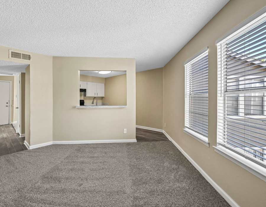 Summerwood Apartments model bedroom