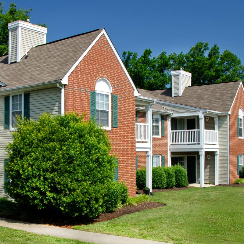 Patios and balconies at Rockwood Park, Richmond, Virginia