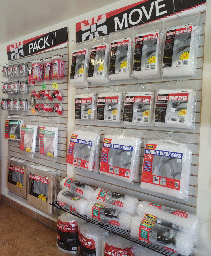 Packing supplies available at StorQuest Self Storage in Sarasota, Florida