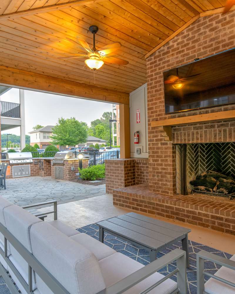 Clubhouse at The District in Asheville, North Carolina