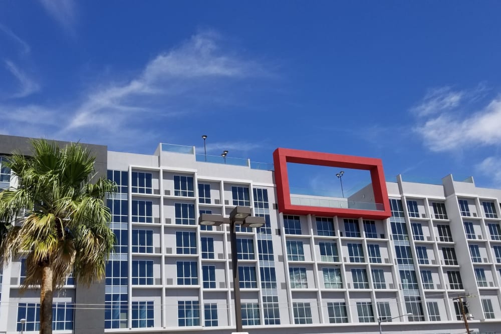 Rendering of the yoU's apartment complex in Las Vegas, Nevada