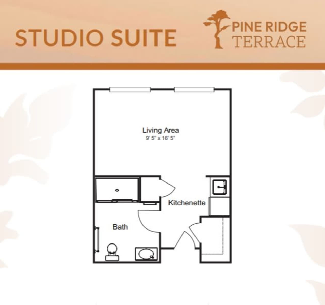 Bordeaux floor plan at Pine Ridge Terrace in Santa Rosa, California