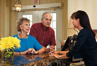The concierge service for our New Orleans senior living residents anticipates every need
