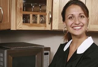 Friendly and professional housekeeping service at our Hammond senior living community