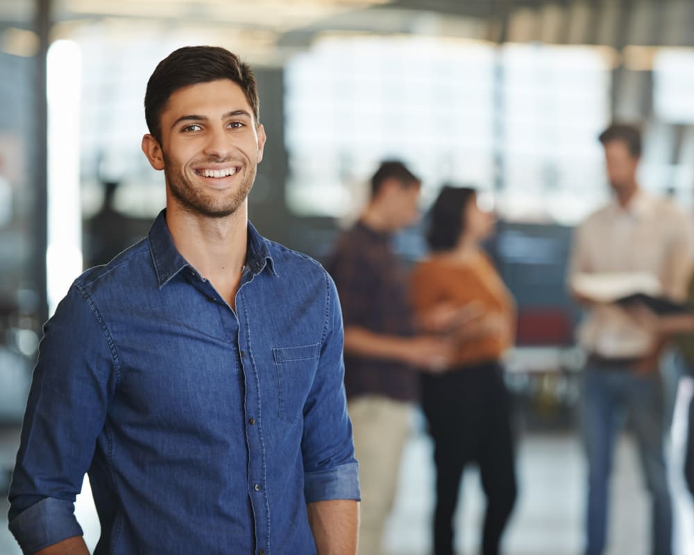 Team member posing for a photo at Vasona Management in Campbell, California