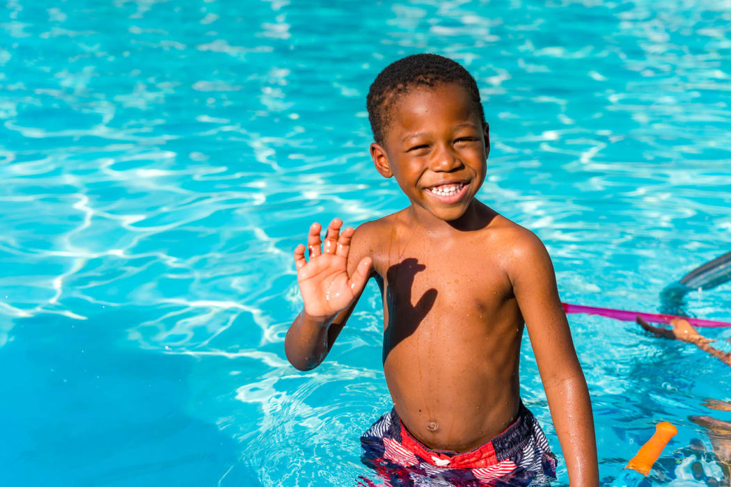 Saltwater pool at The Maddox in Duluth, GA