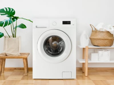 Washing machine at City Walk Apartments in Concord, California