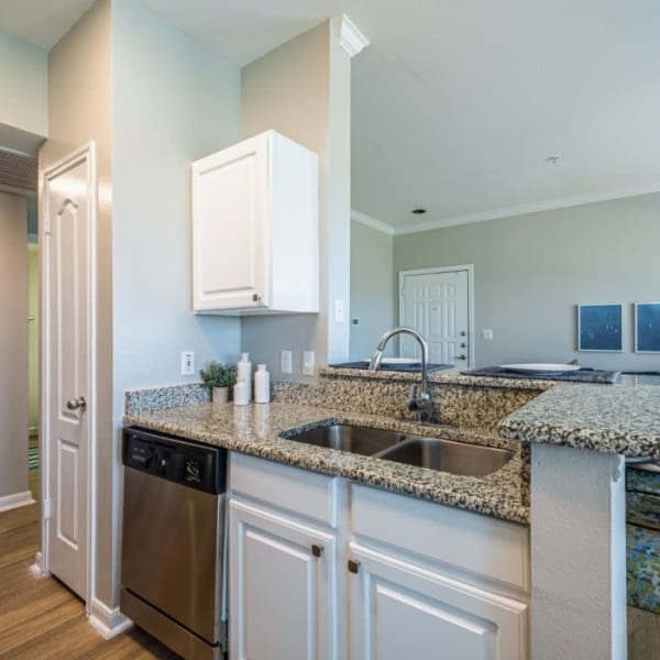 View floor plans offered at Baypoint Apartments in Corpus Christi, Texas