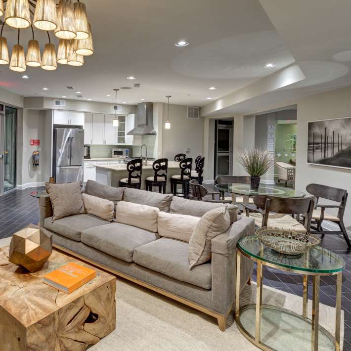 Luxurious clubhouse at East Beach Marina, Norfolk, Virginia