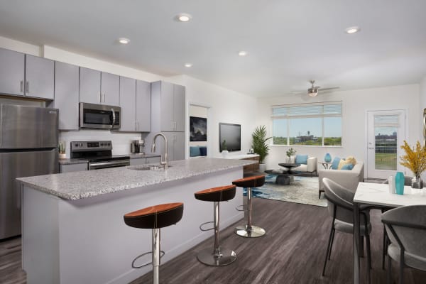 Beautiful kitchen at The Scout Scott's Addition in Richmond, Virginia