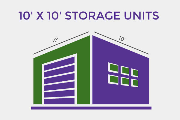 10x10 storage units