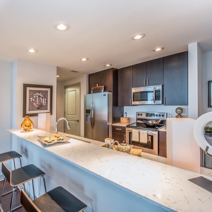Gorgeous Skyloft floor plans at 55 West Apartments