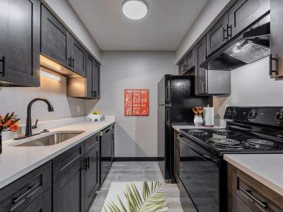 Kitchen in Lake Eden Apartments and Townhomes in Columbus, Ohio
