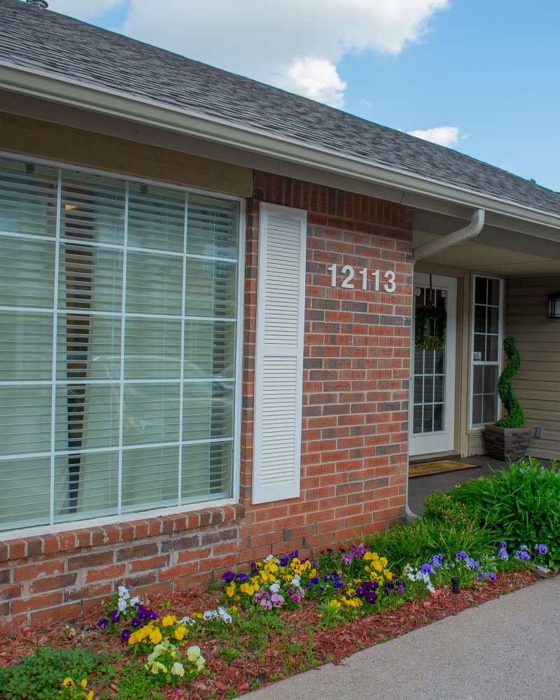 Clubhouse Exterior at Persimmon Square Apartments in Oklahoma City, Oklahoma