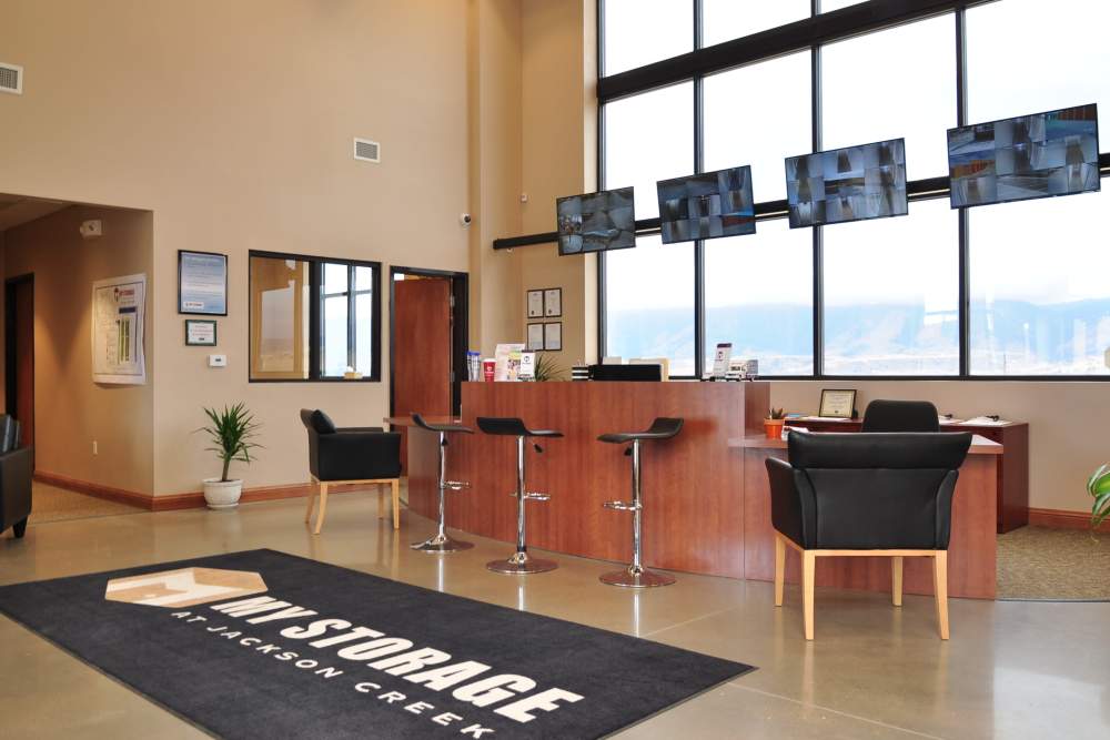 Front office at My Storage at Jackson Creek in Monument, Colorado.