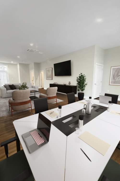 Furnished model townhome unit at Proximity Carolina Beach in Carolina Beach, North Carolina