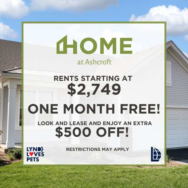 Home at Ashcroft - Special