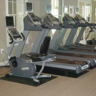 Fitness center at Lyman Park in Quantico, Virginia