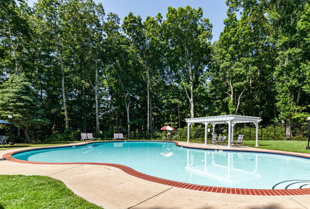 Swimming pool at The Landings Apartment Homes in Absecon, New Jersey