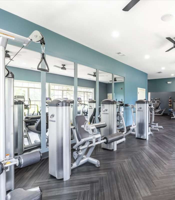 24-hour fitness center at The Grove at Greenleaf in Conyers, Georgia