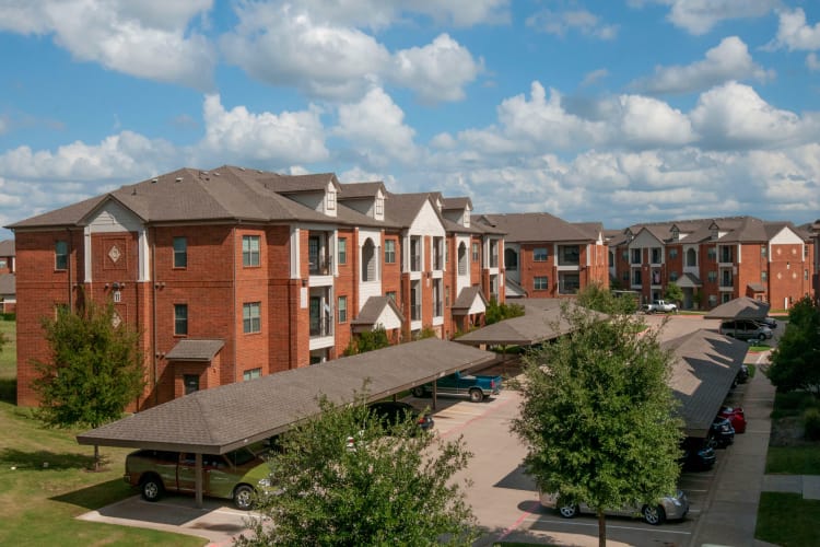 View of our community at The Landing at Mansfield in Mansfield, Texas