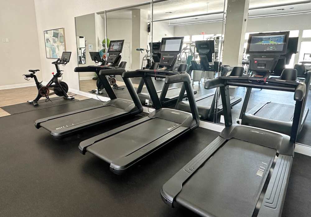 State-of-the-art fitness center at The Reserve at Kanapaha in Gainesville, Florida