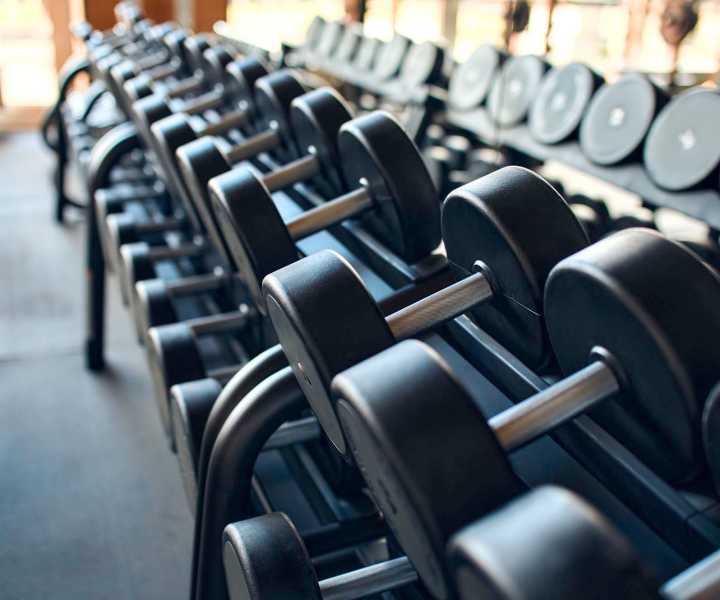 State-of-the-art fitness center at Clipper Cove Apartments in Boynton Beach, Florida