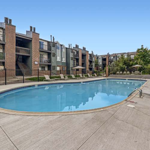 Swimming pool at Edge DTC in Denver, Colorado
