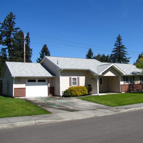 Outside view of a home at Eagleview in Joint Base Lewis McChord, Washington