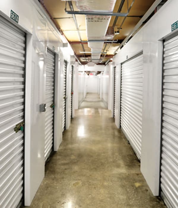 Climate-controlled units at A-AAAKey - Tampa in Tampa, Florida