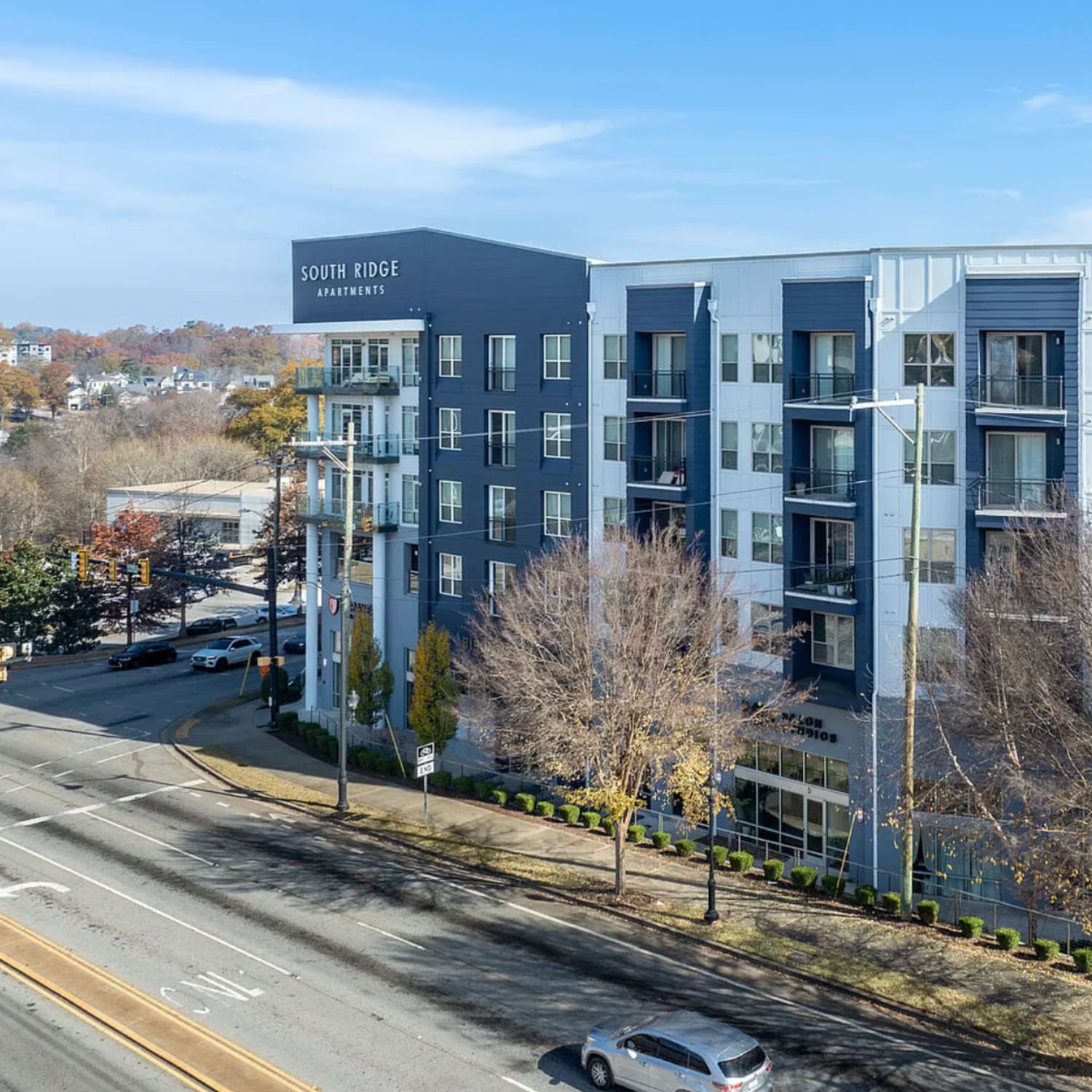 modern apartment building in greenville sc 