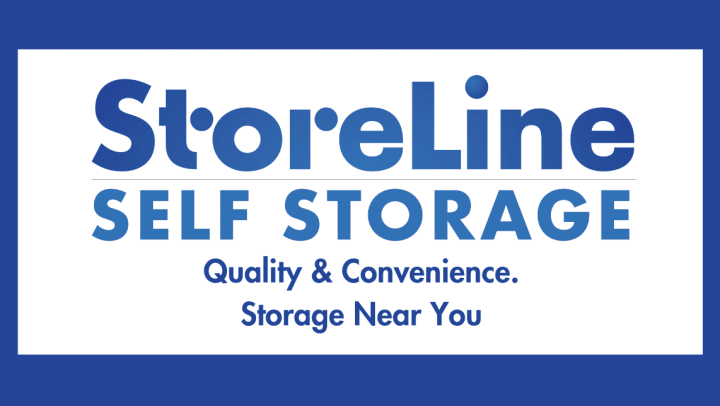 The StoreLine logo with text saying "Quality & Convenience, Storage Near You"