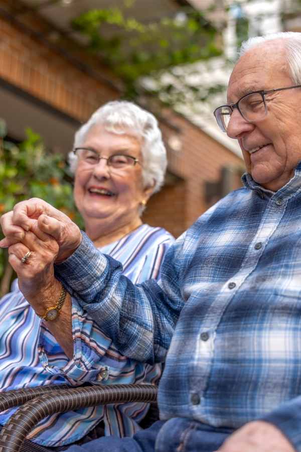 Resident couple at Truewood by Merrill, Charlotte Center in Port Charlotte, Florida
