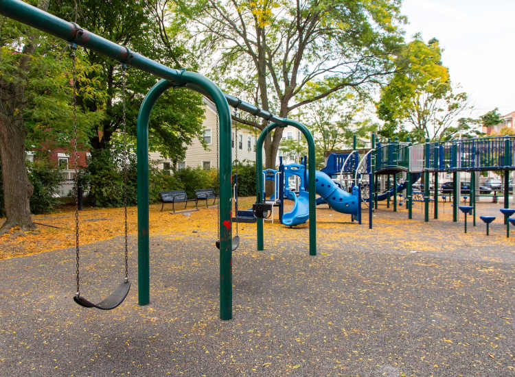 Kids play area at The Lighthouses in Salem,Massachusetts