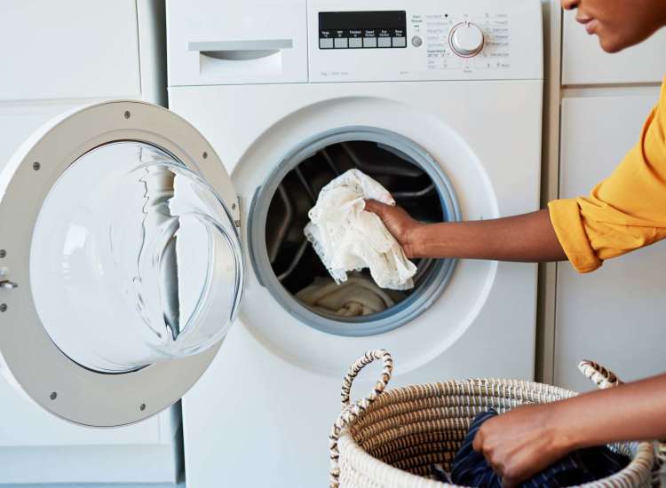 Laundry facility at Forest Glen Cooperative in Jamaica Plain, Massachusetts