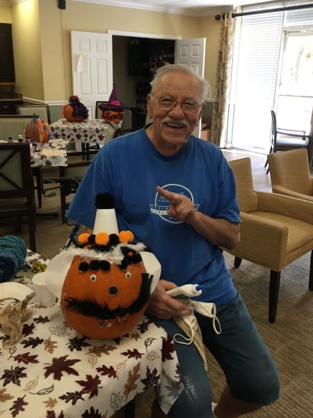 Barkley Place emptied out their craft closet as they made some loud and creative pumpkins!