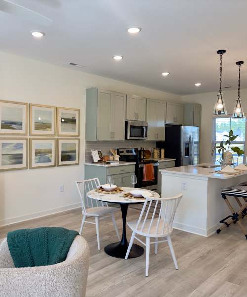View floor plans at Encore at Westgate in Leland, North Carolina