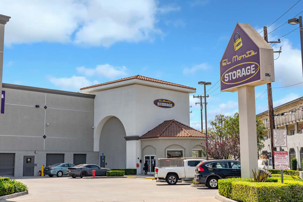 Exterior of El Monte Storage in El Monte, California