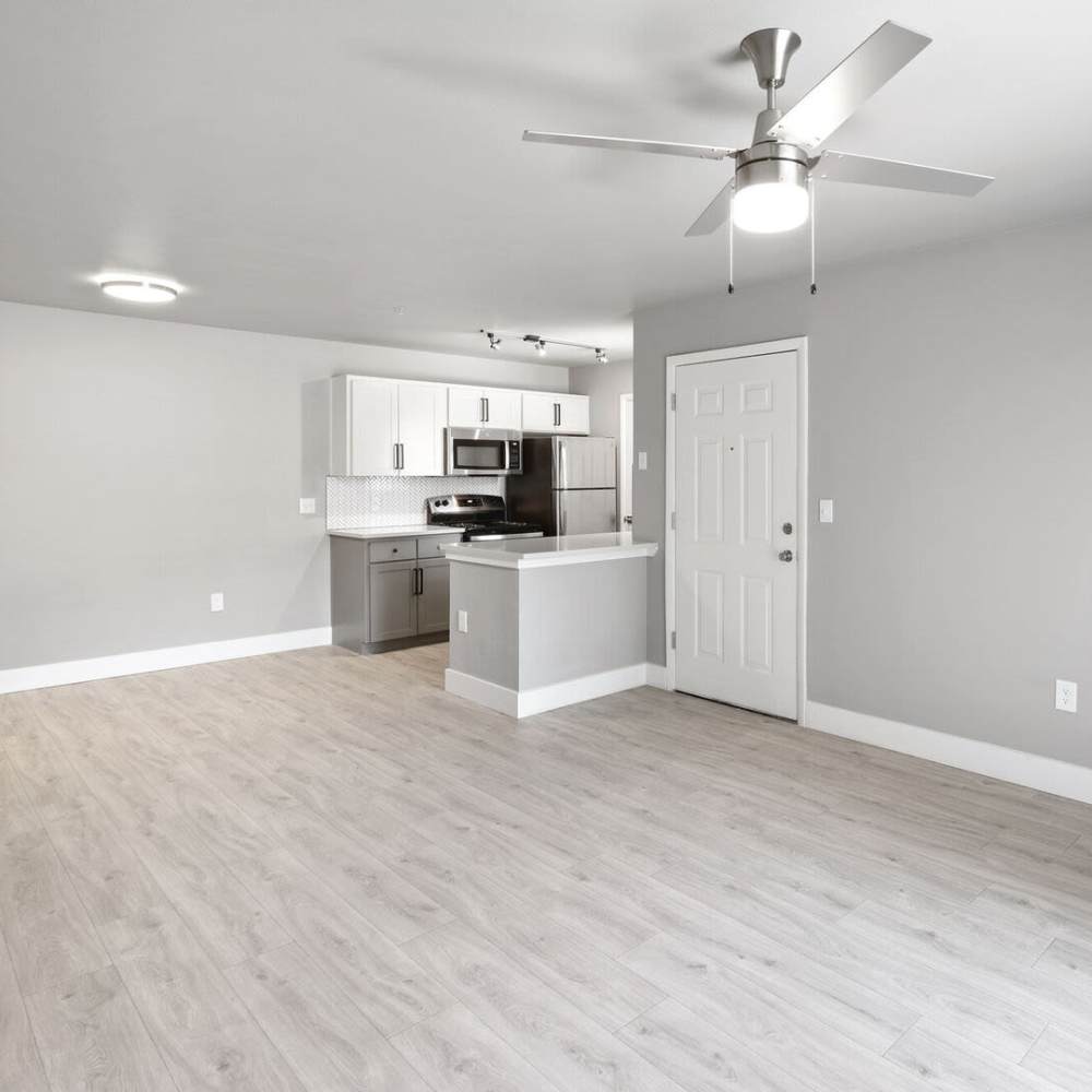 Open kitchen at Paseo Park in Glendale, Arizona