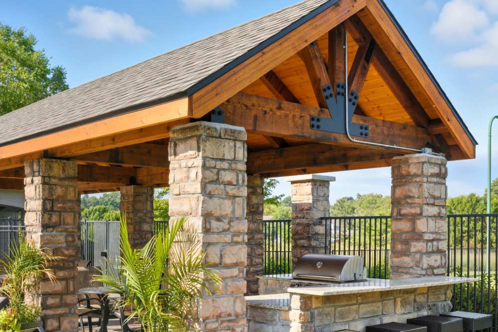 Pergola at The Highlands in Overland Park, Kansas
