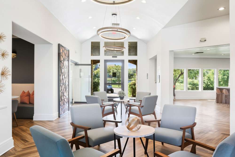 Leasing office at The Highlands in Overland Park, Kansas