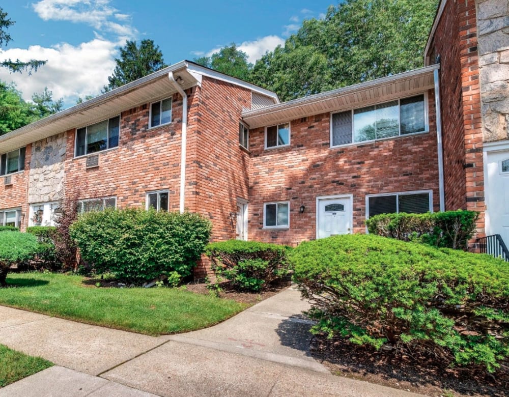 Outdoor Apartment View at Eagle Rock Apartments at Nesconset in Nesconset, New York