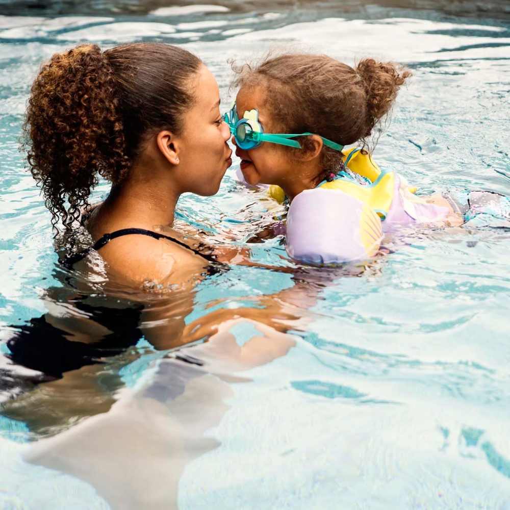 Swimming pool at Cypress Oaks in Leesburg, Florida