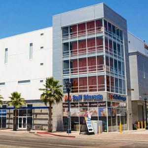 Front of A-1 Self Storage in Downtown San Diego