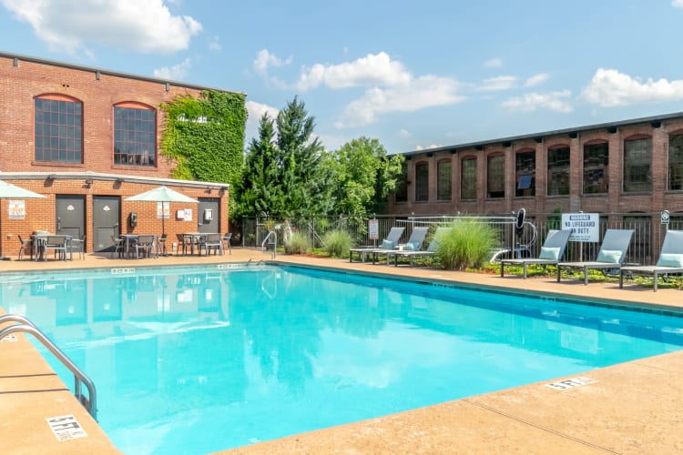 State-of-the-art fitness center at Porterdale Mill Lofts in Porterdale, Georgia