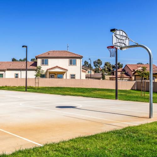basketball court near Seaside Village in Oceanside, California