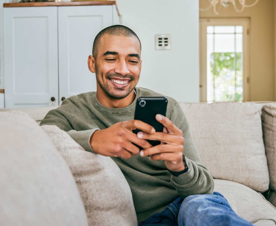 Resident making online rental payments at Napa Creek Terrace in Napa, California