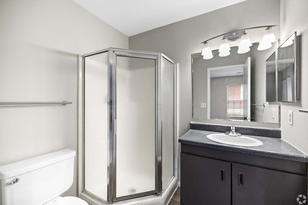 bathroom with shower
