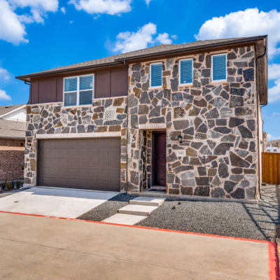 Detached single family home at BB Living Light Farms in Celina, Texas
