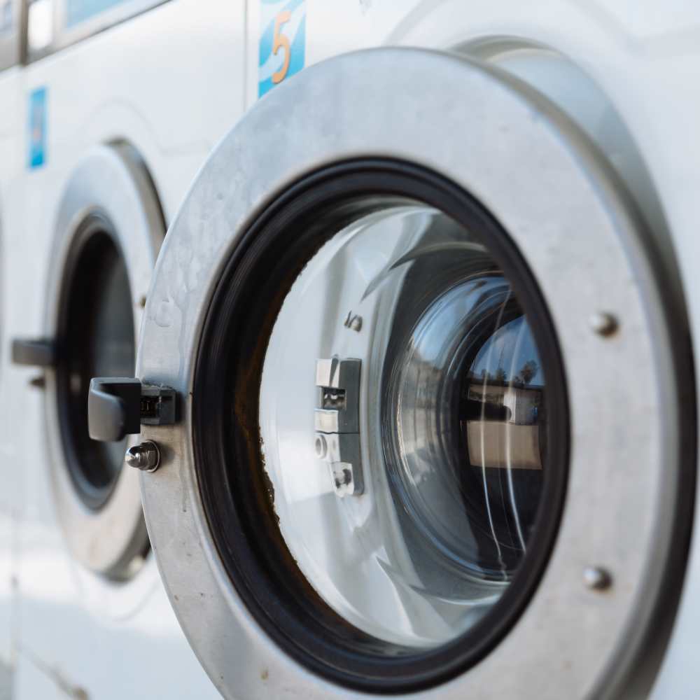 Washer and dryer at Camas Meadows in Beaverton, Oregon      
